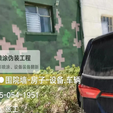 三沙数码迷彩漆施工